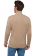 Cachemire Naturel pull homme col roule natural chichi natural brown m